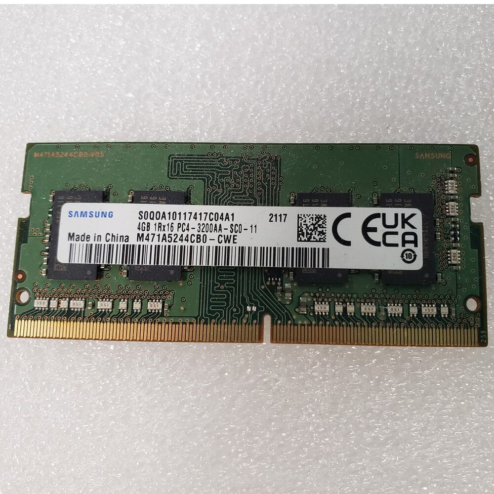 Samsung 4GB DDR4 3200MHz SODIMM Laptop RAM Memory (M471A5244CB0-CWE)